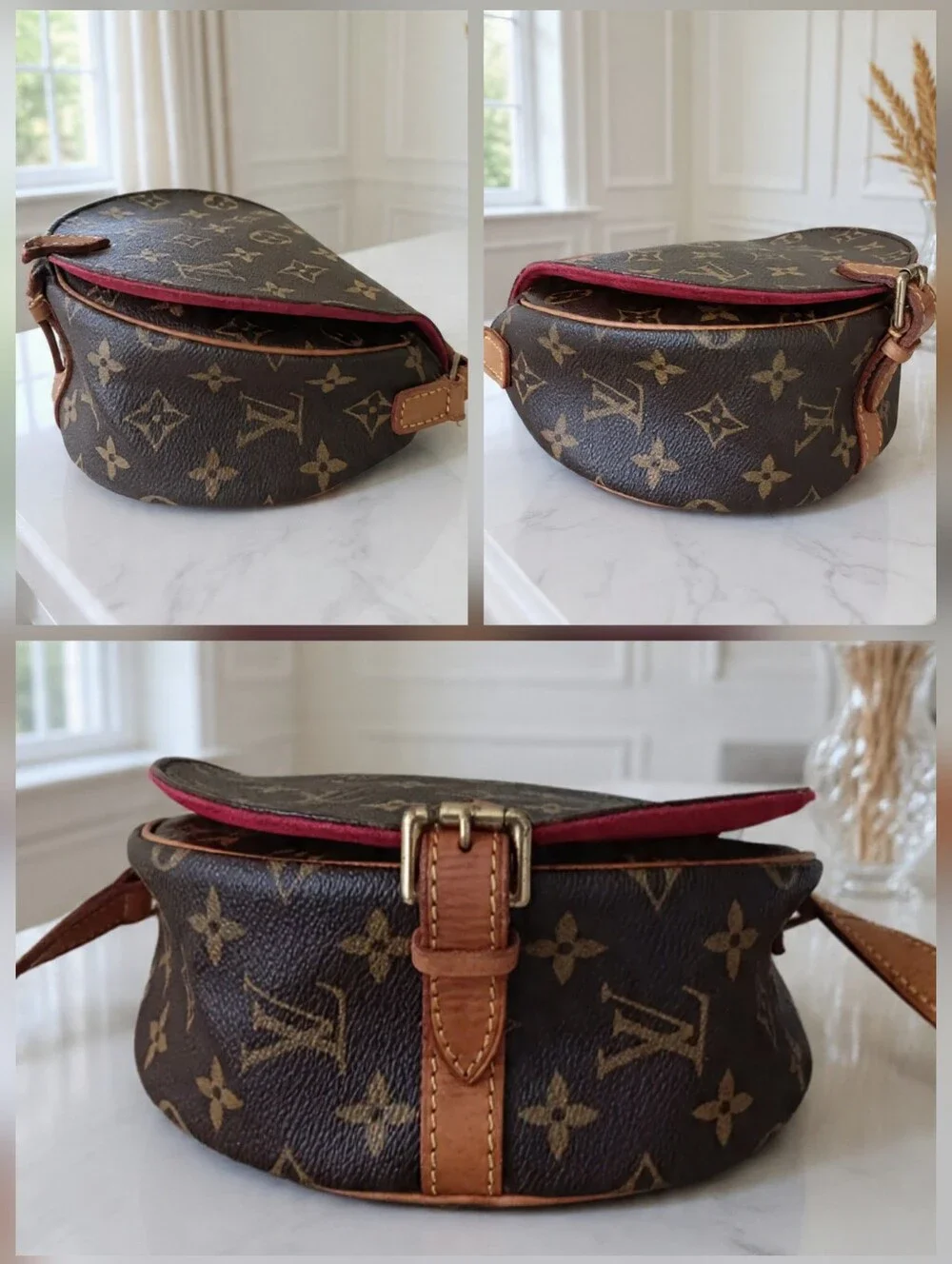 Louis Vuitton Monogram Tambourin Crossbody Bag GREAT CONDITION 💕